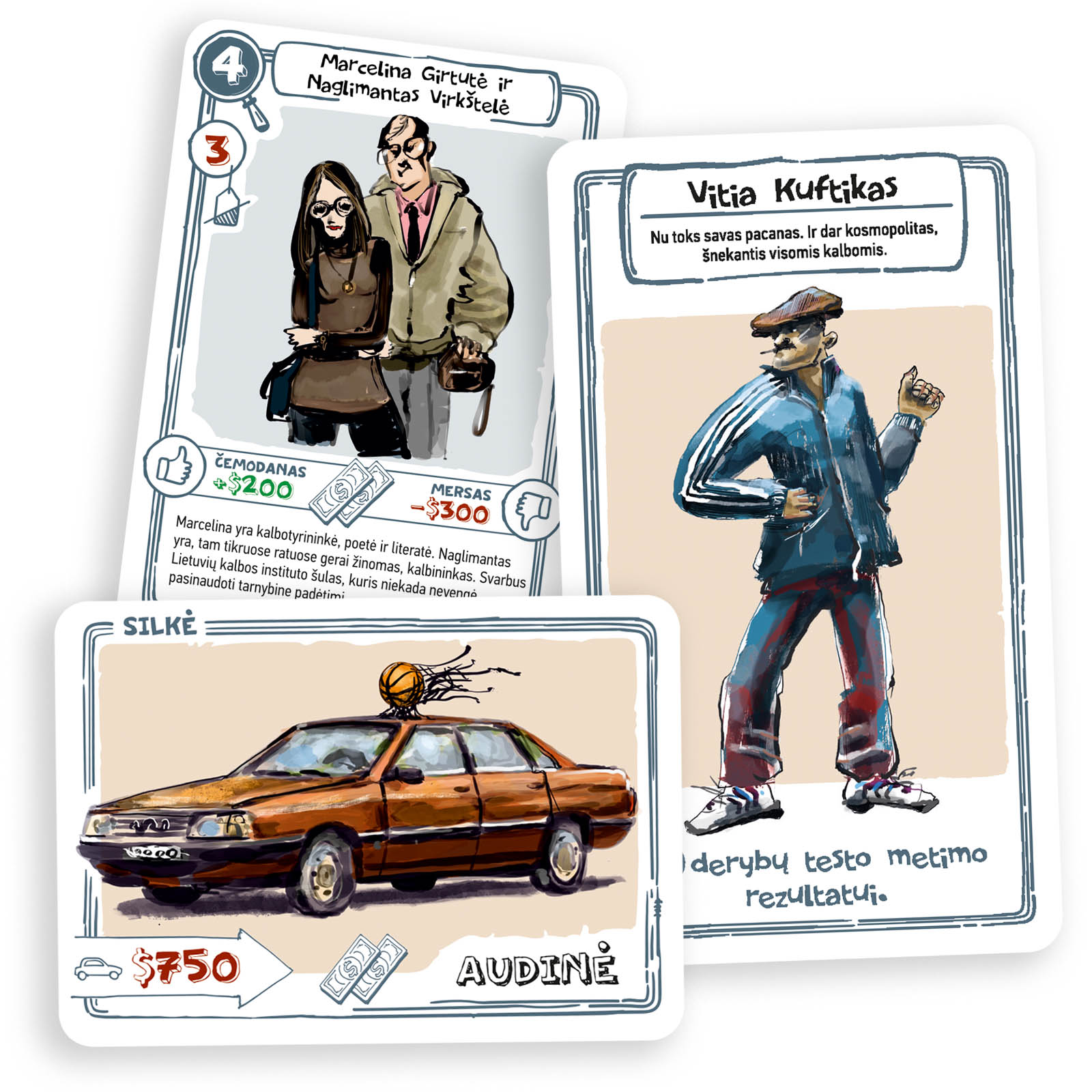 Stalo žaidimas „Perekupai“ - Image 7