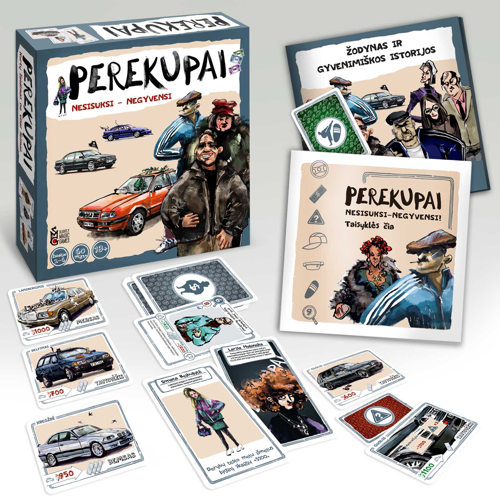 Stalo žaidimas „Perekupai“ - Image 2