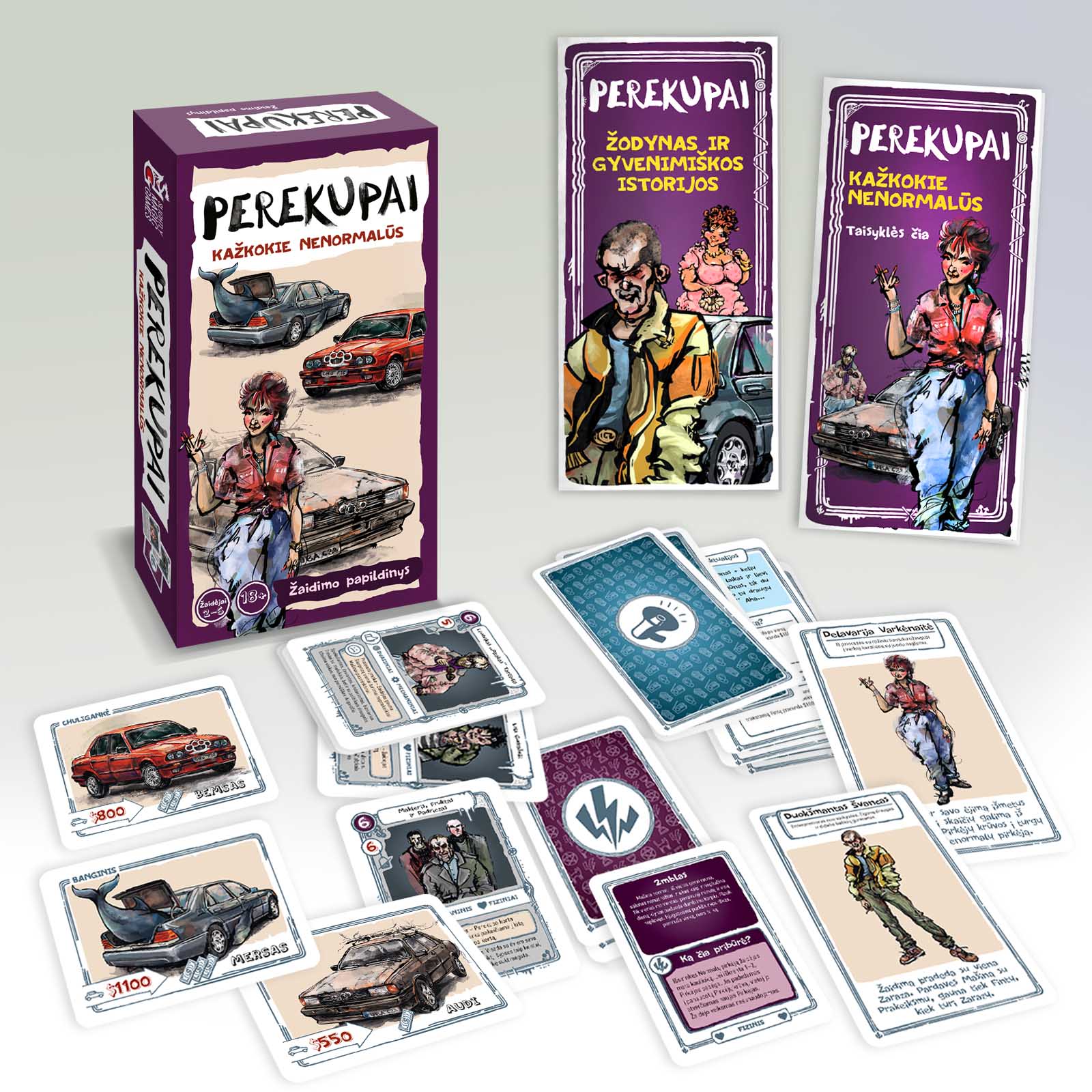Žaidimo papildinys „Perekupai: Kažkokie nenormalūs“ - Image 2