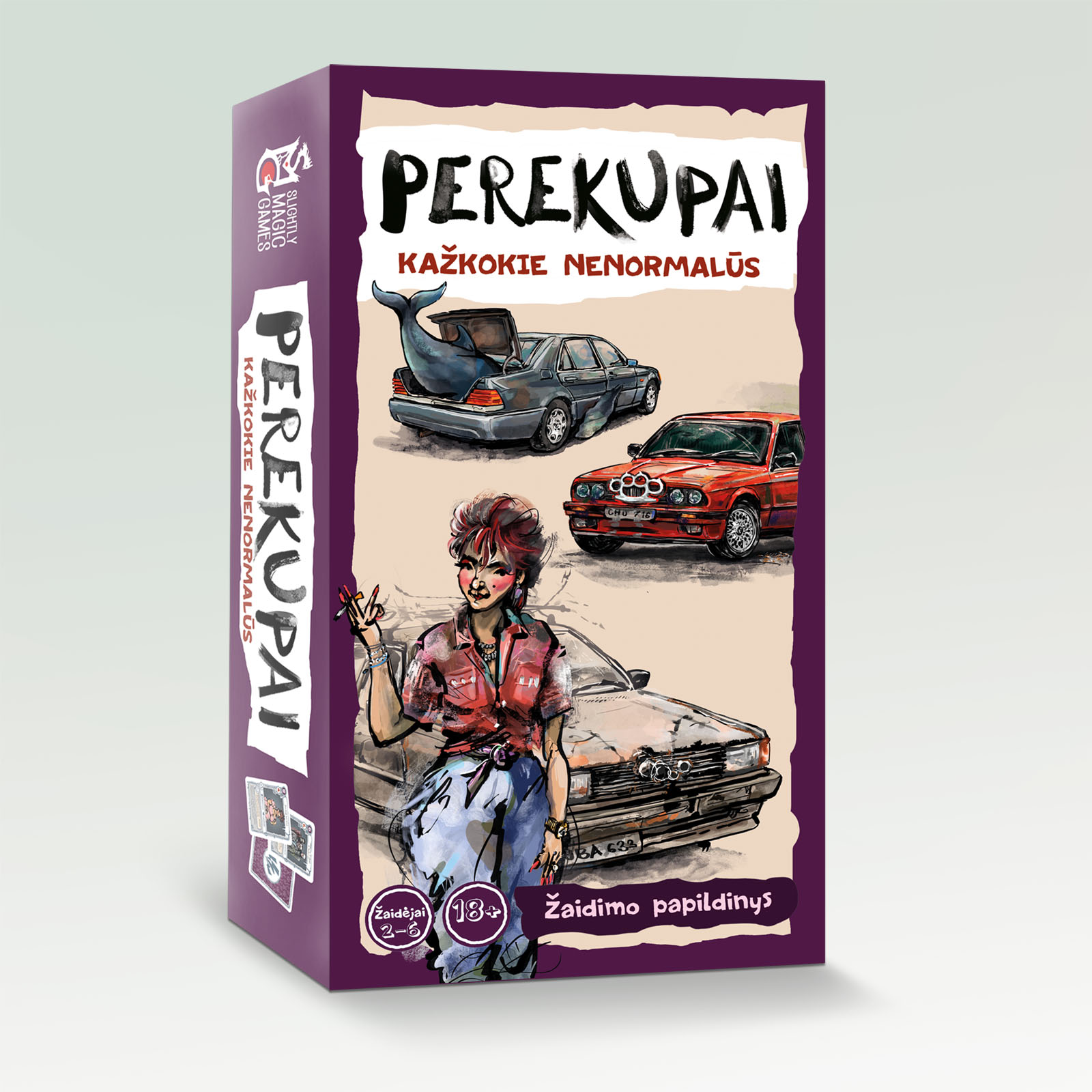 Žaidimo papildinys „Perekupai: Kažkokie nenormalūs“